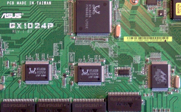 Asus GigaX 1024P PCB