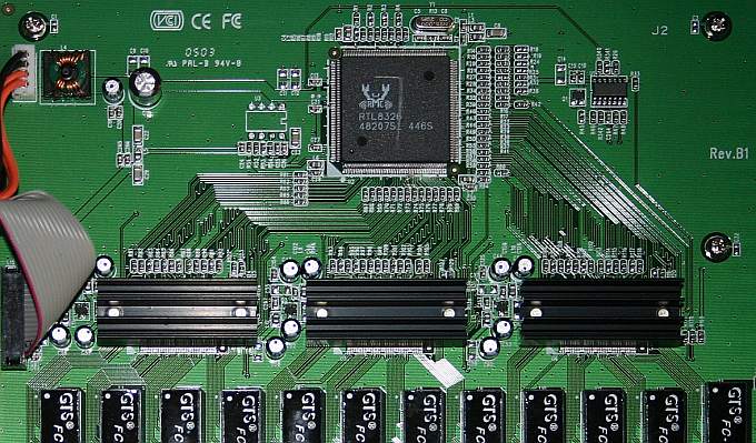 D-Link DES-1024D HW_rev B1 PCB